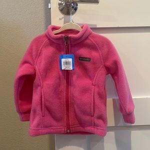 NWT Toddler Girl Columbia Beaton Springs Fleece Jacket - size: 12/18 Months